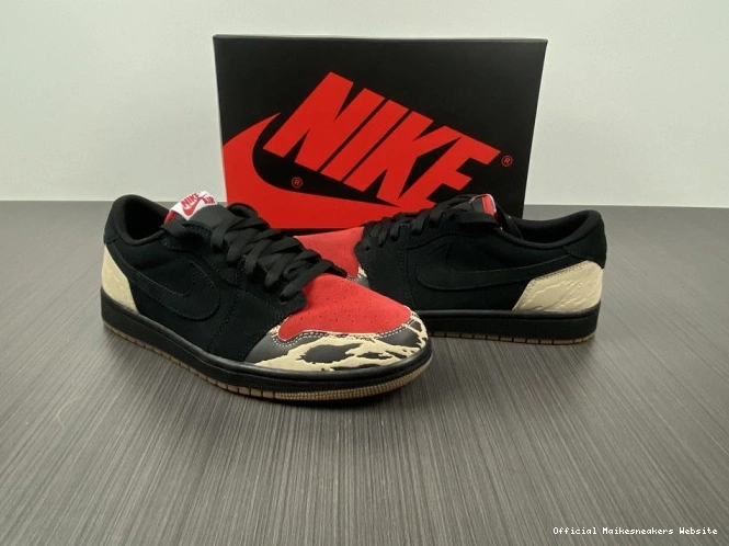 Official Maikesneakers Carnivore 1 Low SoleFly DN3400-001 Air Jordan x 0815